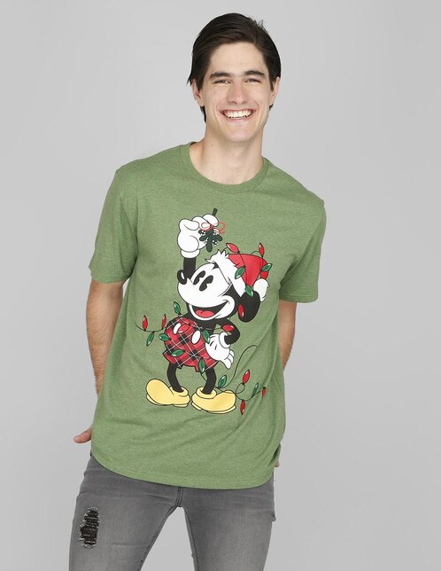 playeras de mickey mouse para hombre