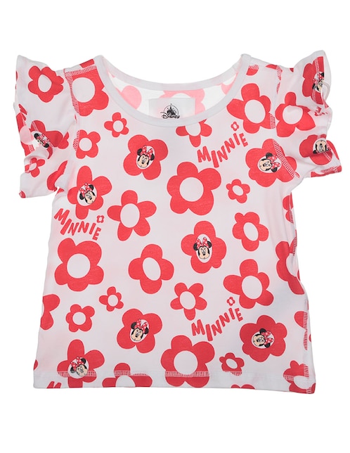 Playera Mickey And Friends manga corta para niña