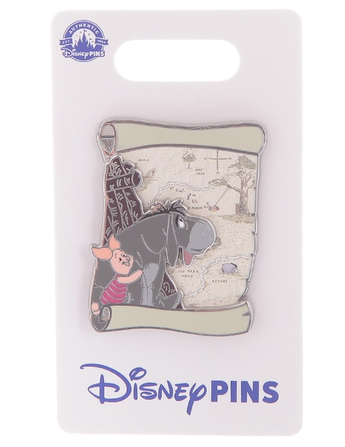 Pin Winnie The Pooh de acero Ígor y Piglet