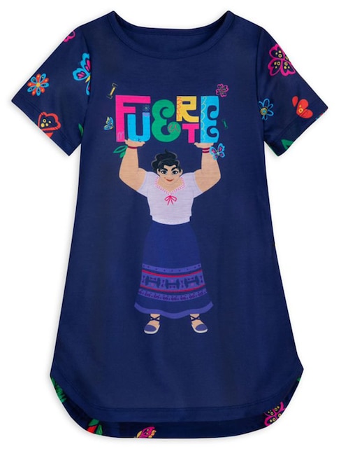 Pijama camisón Encanto Luisa Madrigal de algodón para niña