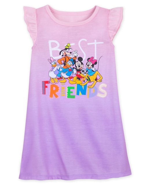 Pijama camisón Mickey and Friends de algodón para niña