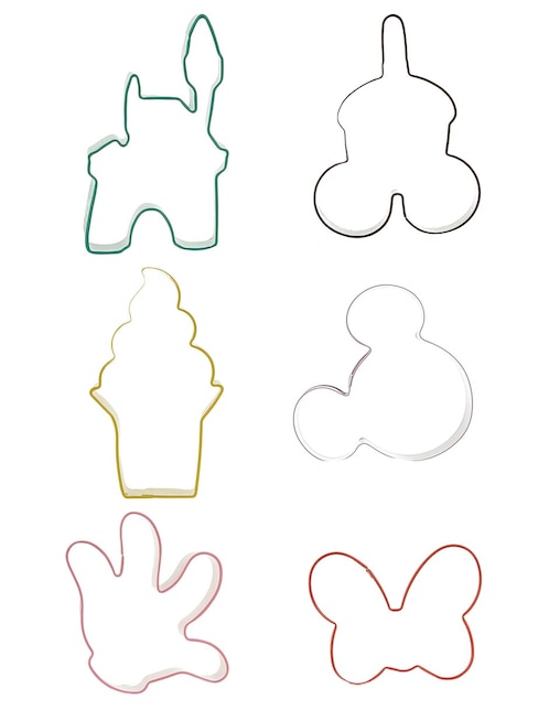 Cortador de galletas Disney Mickey Mouse