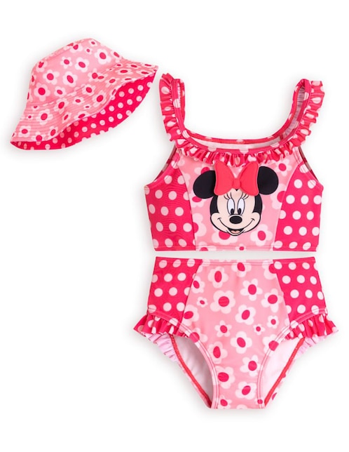 MICKEY AND FRIENDS Traje de baño completo Mickey And Friends Minnie Mouse para niña