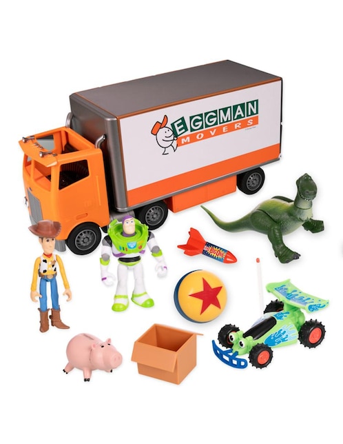 Set de vehículos Toy Story juego de camión de mudanzas