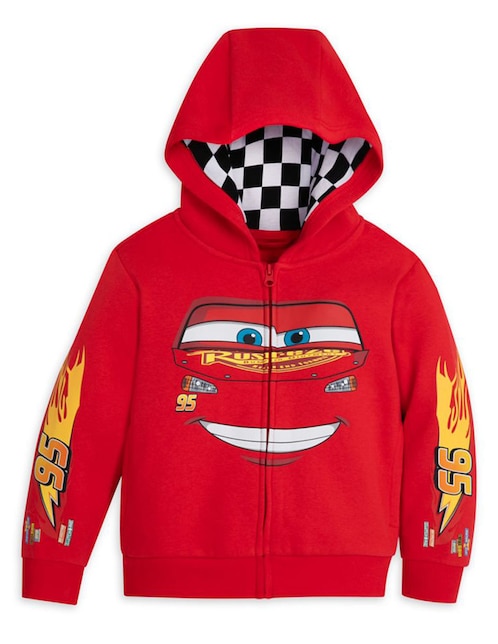 Sudadera Cars Rayo McQueen para niño