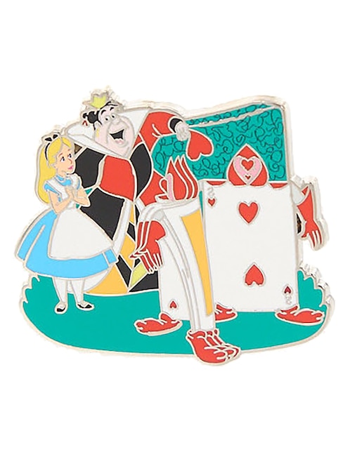 Pin Alice In Wonderland de acero inoxidable Alicia en el país de las maravillas