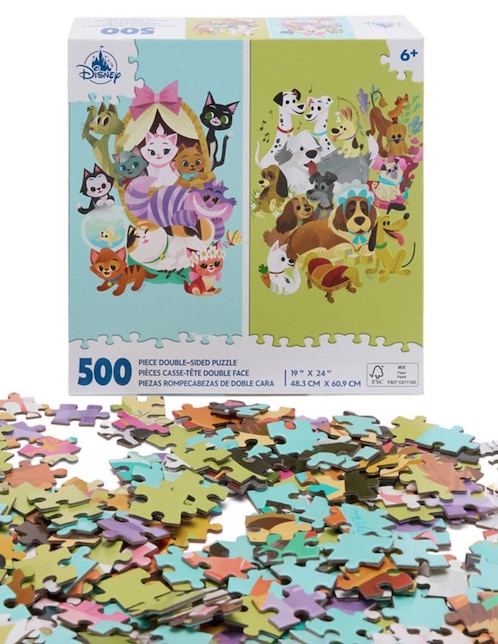 Mini Rompecabezas Para Adultos (4 Paquetes) Rompecabezas De Doble Cara Con Plano De Referencia