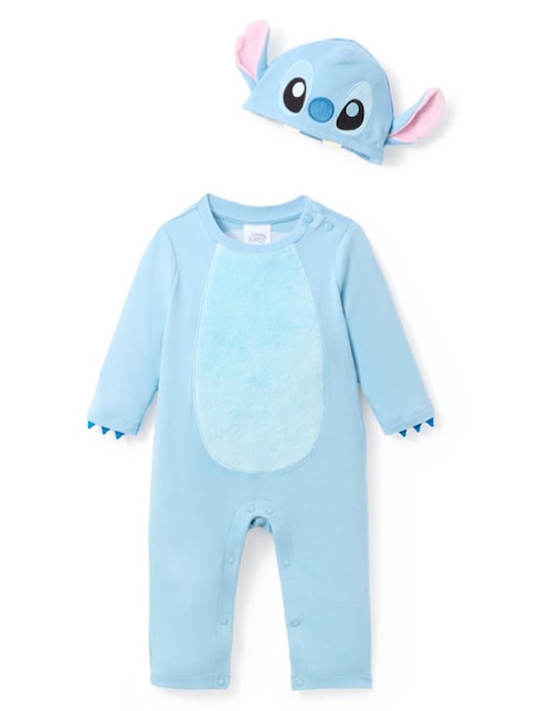 Set pañalero con gorro Lilo & Stitch de algodón