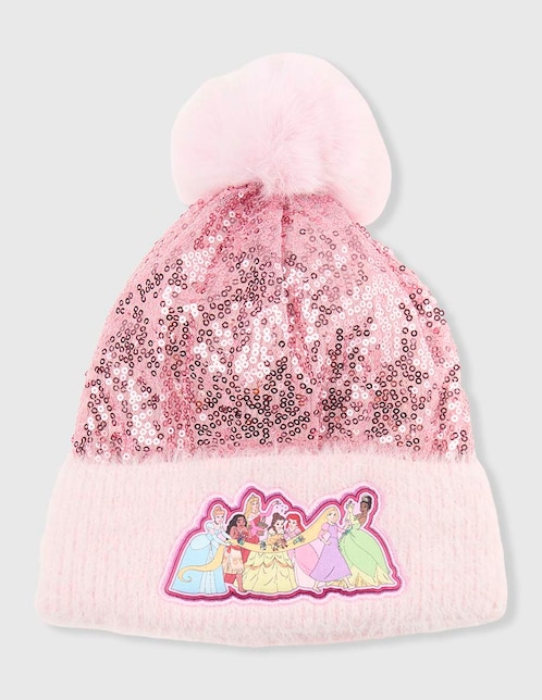 Gorro casual Princesas para niña 1