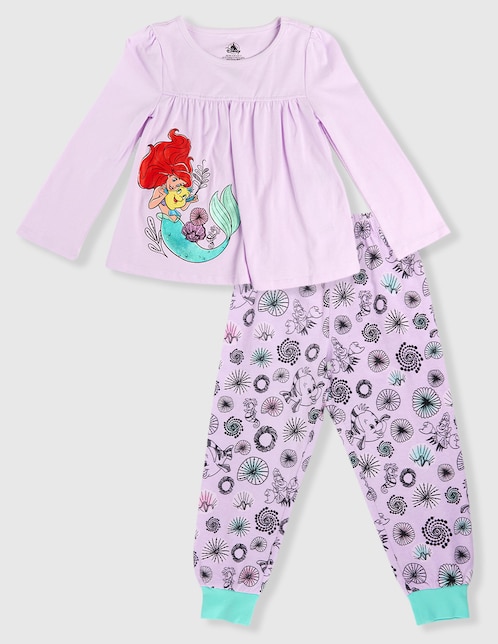 Conjunto pijama La Sirenita Disney para niña