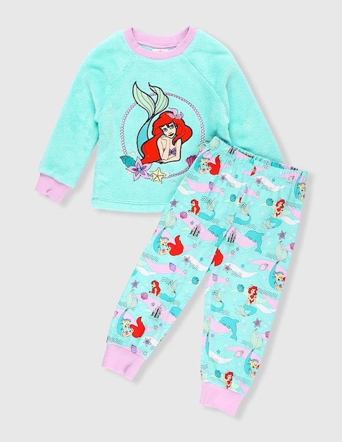 Conjunto pijama La Sirenita para niña