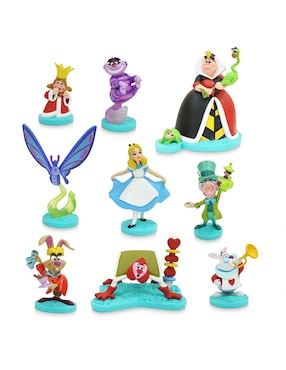 Set Figuras Alice In Wonderland Disney