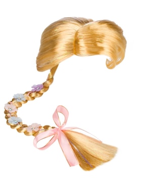 Peluca para disfraz de Rapunzel Princesas Enredados