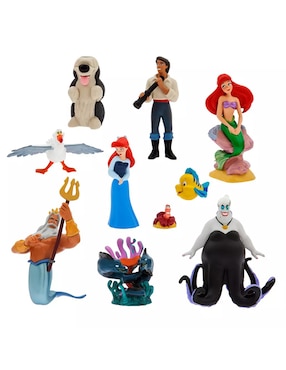 Set De Figuras La Sirenita Disney