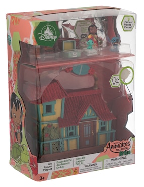 Set figuras articulada Disney collectors Lilo & Stitch con luz y sonido