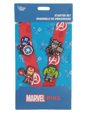 Set pin The Avengers de metal Marvel