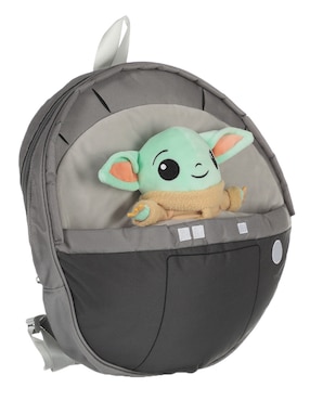 Mochila de peluche Grogu Mandalorian para niño