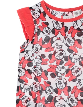Pijama camisón Mickey and Friends Minnie de algodón para niña