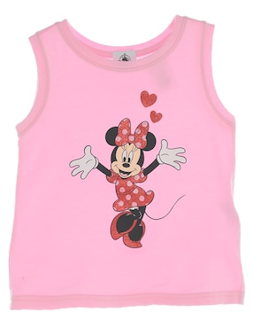 Playera Mickey And Friends Sin Manga Para Niña