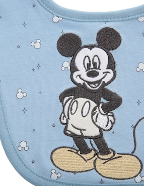 Babero Mickey and Friends Mickey Mouse de algodón
