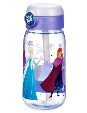 Botella De Agua Frozen Disney De Plástico