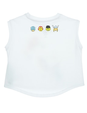 Playera The Avengers sin manga para niño
