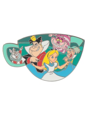 Pin Alice In Wonderland De Metal Taza