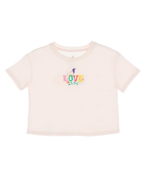Playera Peter Pan manga corta para niña
