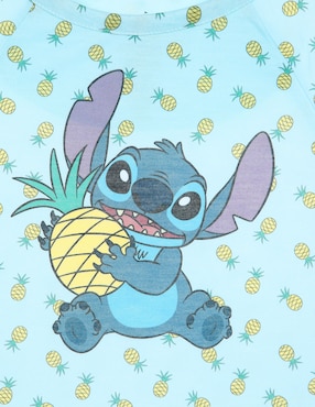 Pijama camisón Lilo & Stitch de algodón para niña