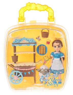 Set muñeca Disney La Bella Y La Bestia Once Upon a Story