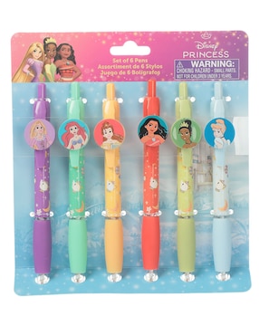 Set bolígrafo Princesas Disney