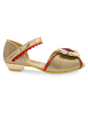 Zapatilla La Bella y la Bestia Disney de Bella de textil