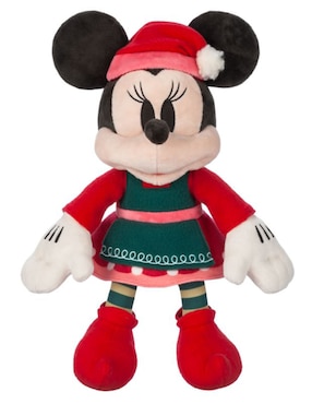 Peluche Navideño De Minnie Mouse Mickey And Friends