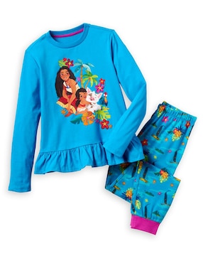 Conjunto Pijama Moana Para Niña