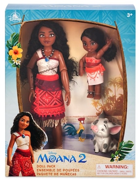 Set muñecas disney princesas Moana