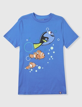 Playera Buscando A Nemo Buscando a Nemo manga corta unisex