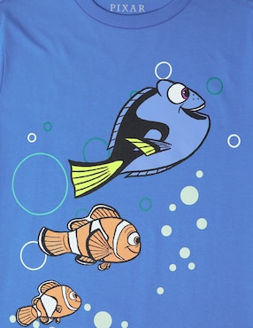 Playera Buscando A Nemo Buscando a Nemo manga corta unisex