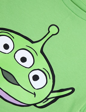 Playera Toy Story Alien Inf Mundopixar manga corta unisex