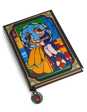 Cuaderno La Bella y la Bestia hoja rayada