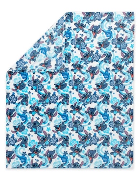 Set frazada y cojín de tejido plano Lilo & Stitch unisex