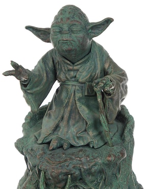 Figura decorativa Yoda Star Wars de resina