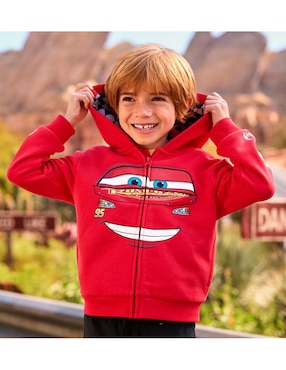 Sudadera Cars Rayo McQueen para niño