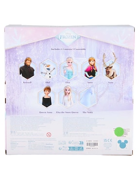 Set figuras Disney Kristoff, Olaf, Elsa, Anna, Sven, Reina Anna, Elsa La Reina De Nieve y Nokk Frozen