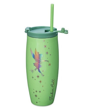 Tumbler Peter Pan de acero inoxidable Tinker Bell con tapa rosca 330 ml