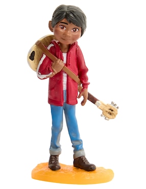 Set figuras Pixar Miguel, Dante, Héctor, Ernesto de la Cruz, Mamá Imelda, Chicharrón y Pepita Coco