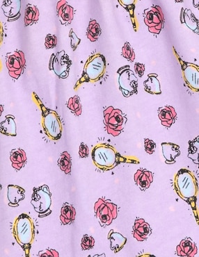 Conjunto pijama La Bella Y La Bestia para niña