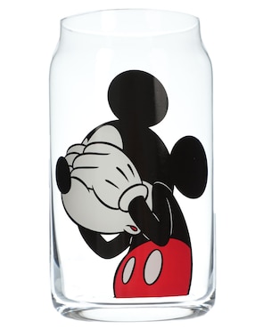 Set vasos Mickey And Friends Disney de vidrio con 9 piezas