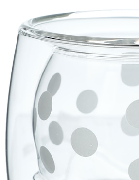 Set vasos Mickey And Friends Disney de vidrio con 2 piezas