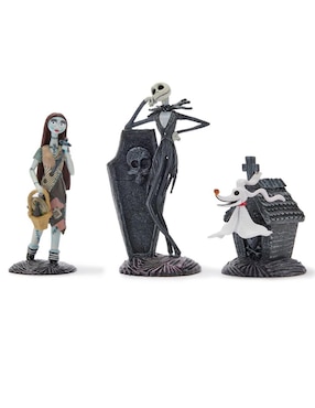 Set figuras The Nightmare Before Christmas Jack Skellington, Sally, Zero, Alcalde, Barrel, Oogie Boogie, Shock y Lock Nightmare Before Chr