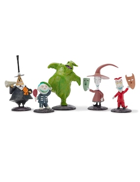 Set figuras The Nightmare Before Christmas Jack Skellington, Sally, Zero, Alcalde, Barrel, Oogie Boogie, Shock y Lock Nightmare Before Chr